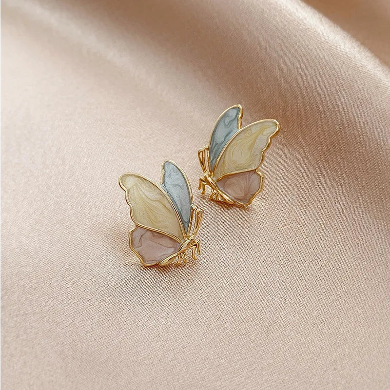 Hot Fashion Cute Pink Bow Earrings Imitation Pearl Earrings Upscale Wedding For Women Girls Party Jewelry Gifts New E8972020