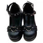 Goth bimbo doll bimbo clothing goth clothing gothic clothing alt Platform Boots Gothic Punk Lolita Ladies Wedges Thick Heels Harajukus shoes # 22