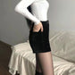 Women's gothic emo dark lace strechy Black Goth Pants Shorts High Waist Spring Fashion Tight Sexy Stretch Y2K Corduroy Female Casual Pants  # 173