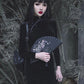 Goth Dark Women Dress Cheongsam Chinese Style Skinny Mini Dress Streetwear Sexy Vintage Harajuku Summer Women Clothing Slim goth gothic emo  # 121